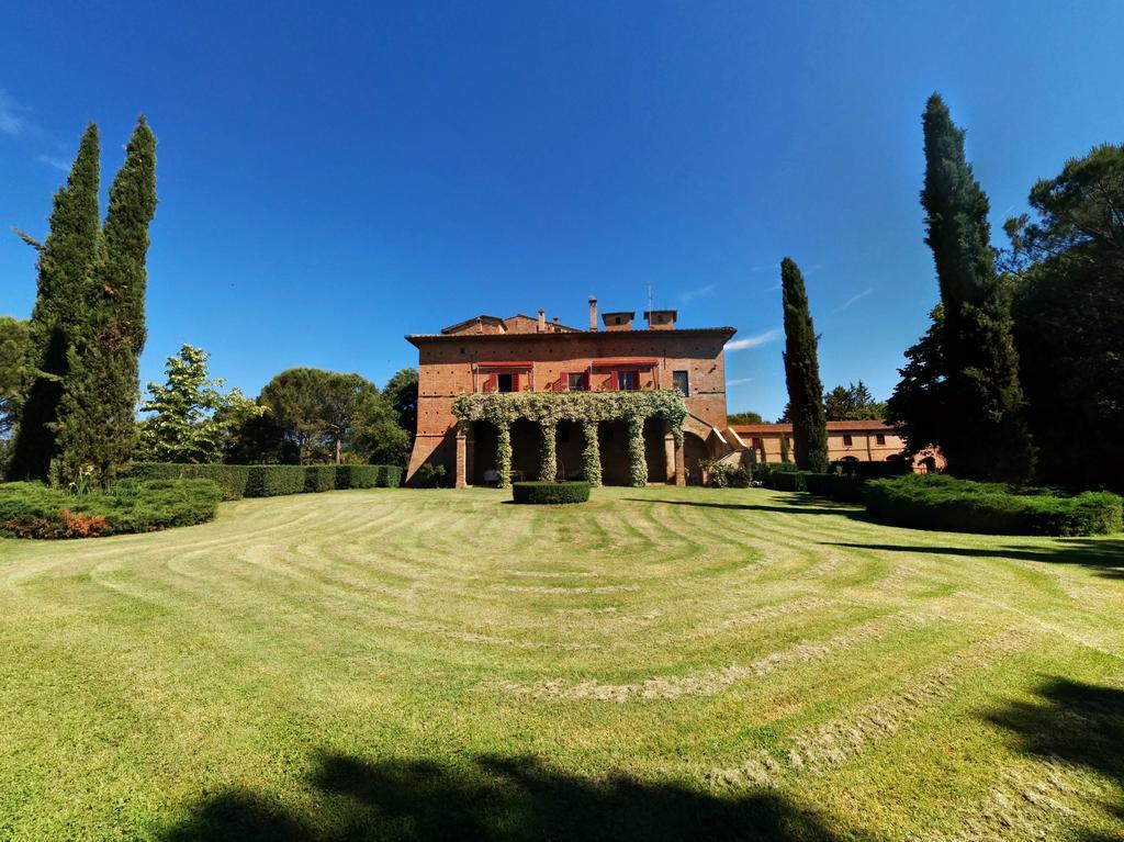 Gasthaus Castello Di San Fabiano Monteroni dʼArbia Exterior foto